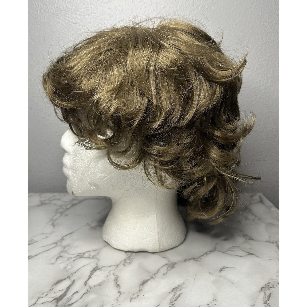 Rene of Paris Elura Blend Wig By Monsanto 414 Shaggy Color 18 Brown Original Box